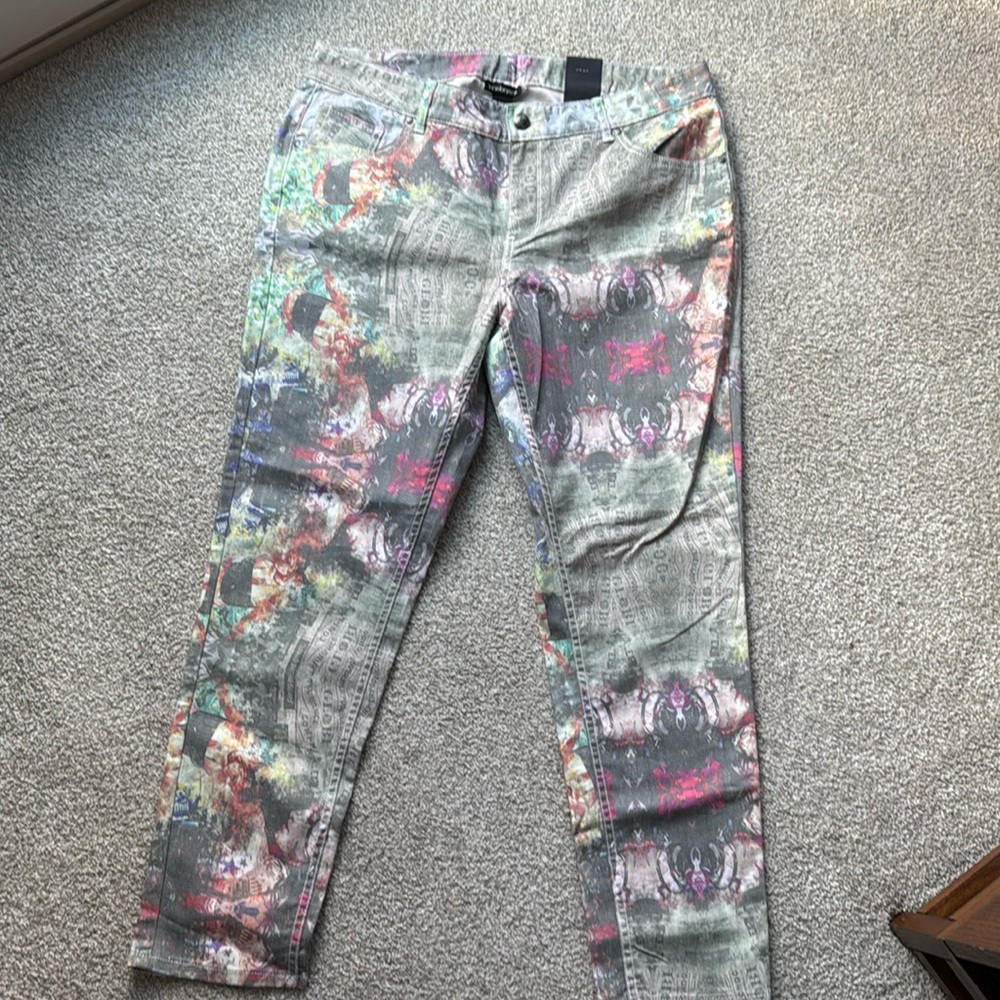 Lane Bryant Multicolor Skinny Jeans